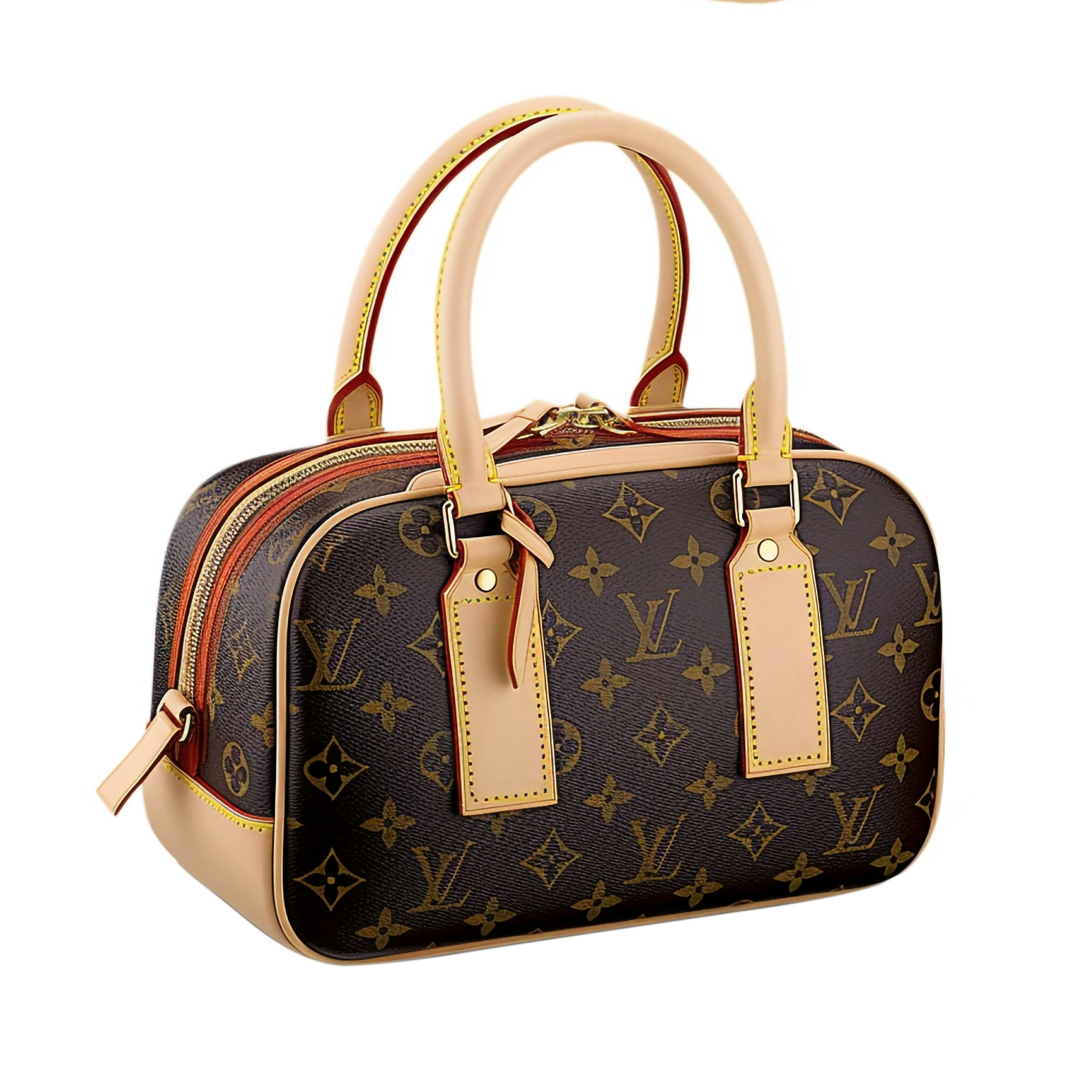 Tan tote bag
